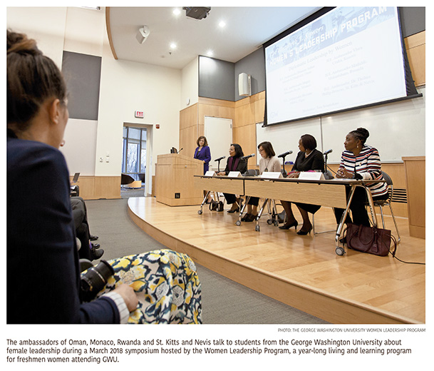 Female Ambassadors to U.S. Make Strides, Although Progress Uneven