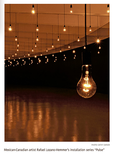 Immersive Exhibit Comes Alive by Channeling People’s Heart Rates, Biometric Data