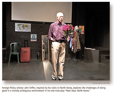 One-Man Show Explores Conflicts, Compromises of North Korea Visit