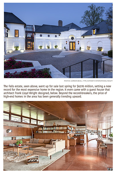 Luxury Home Prices in D.C. Area Hit Record Highs