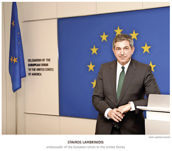 European Union’s New Envoy Says Bloc Will Weather Transatlantic Storm