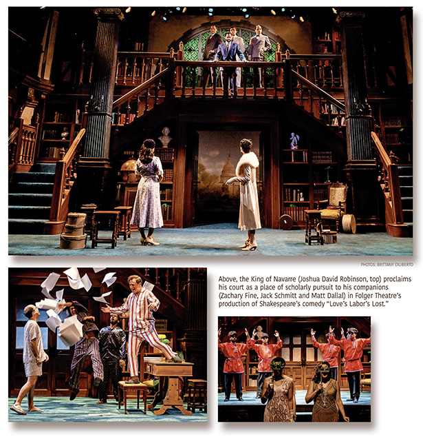 Folger Finds Direction and Folly in Shakespeare’s Over-the-Top ‘Love’s Labor’s Lost’