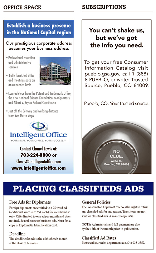 Classifieds – July 2019