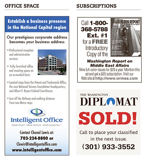 Classifieds – September 2019