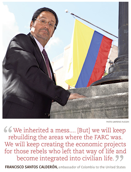 Envoy Says Government Is Sticking by FARC Peace Deal — and Venezuelan Refugees