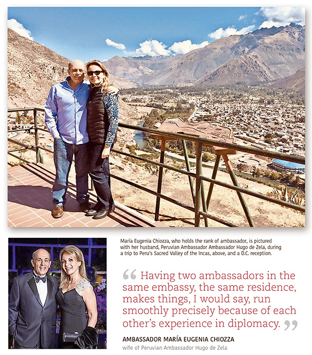 Peruvian Ambassador and His Ambassador Wife Pull Double-Duty Diplomacy