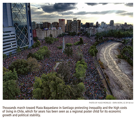 Inequality, Corruption, Other Grievances Fuel Unrest Throughout Latin America