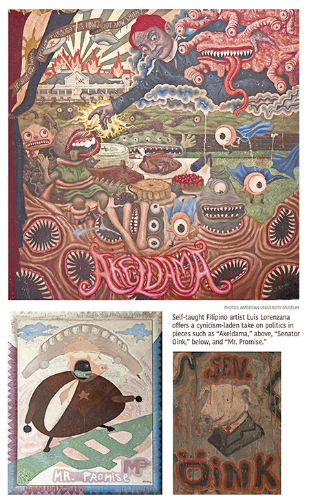 Former Filipino Politician Uses Paint to Express Both His Disillusionment and Optimism