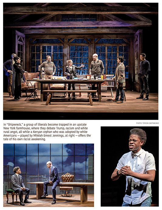 In an Isolated Farmhouse, Liberal Angst over Trump’s America Explodes in ‘Shipwreck’