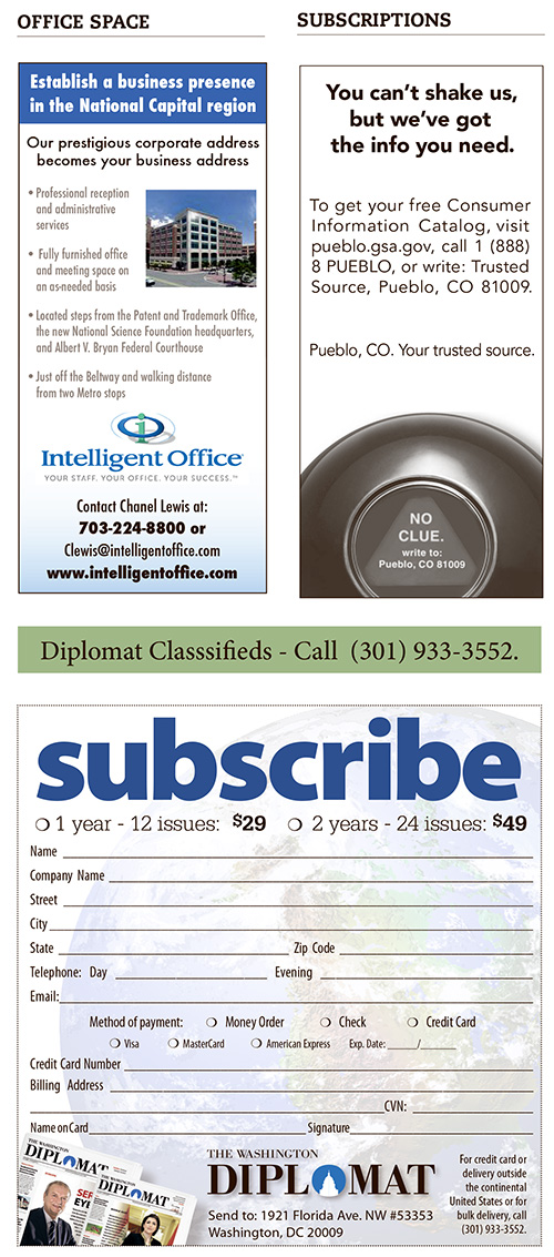 Classifieds – April 2020