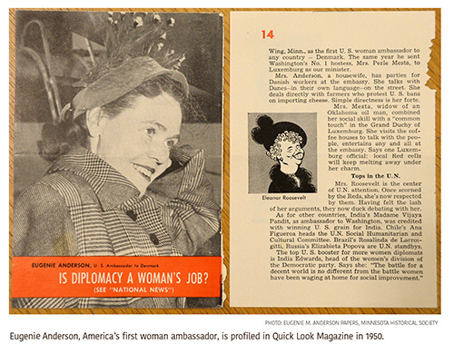 For America’s First Female Ambassador, It Was All About the Work, Not the Gender