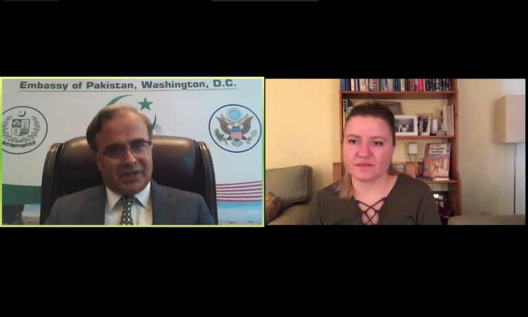 Pakistani Envoy Talks Kashmir, Coronavirus