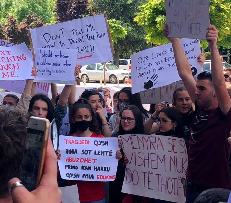 Amid outrage over sex abuse cases, #MeToo trend catches on in Kosovo