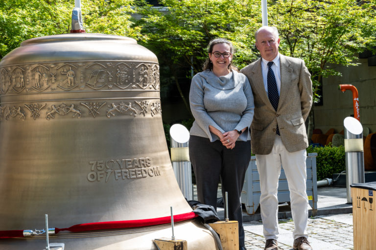 Dutch Embassy unveils ‘New Bells of the Netherlands Carillon’ exhibit