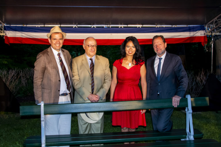 An architect of modern Europe gets a seat in Rock Creek Park