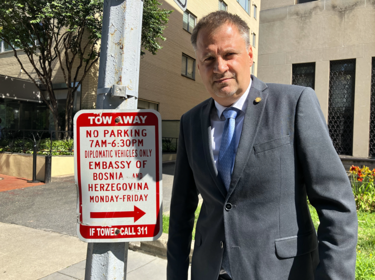 Bosnian ex-tennis star Bojan Vujić, now ambassador, fights for respect