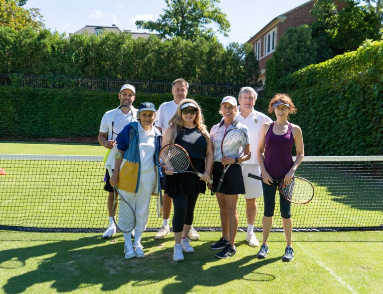 Australian Embassy takes diplomacy to the tennis court