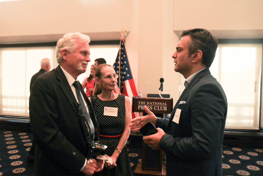 The National Press Club hosts press attaché mixer