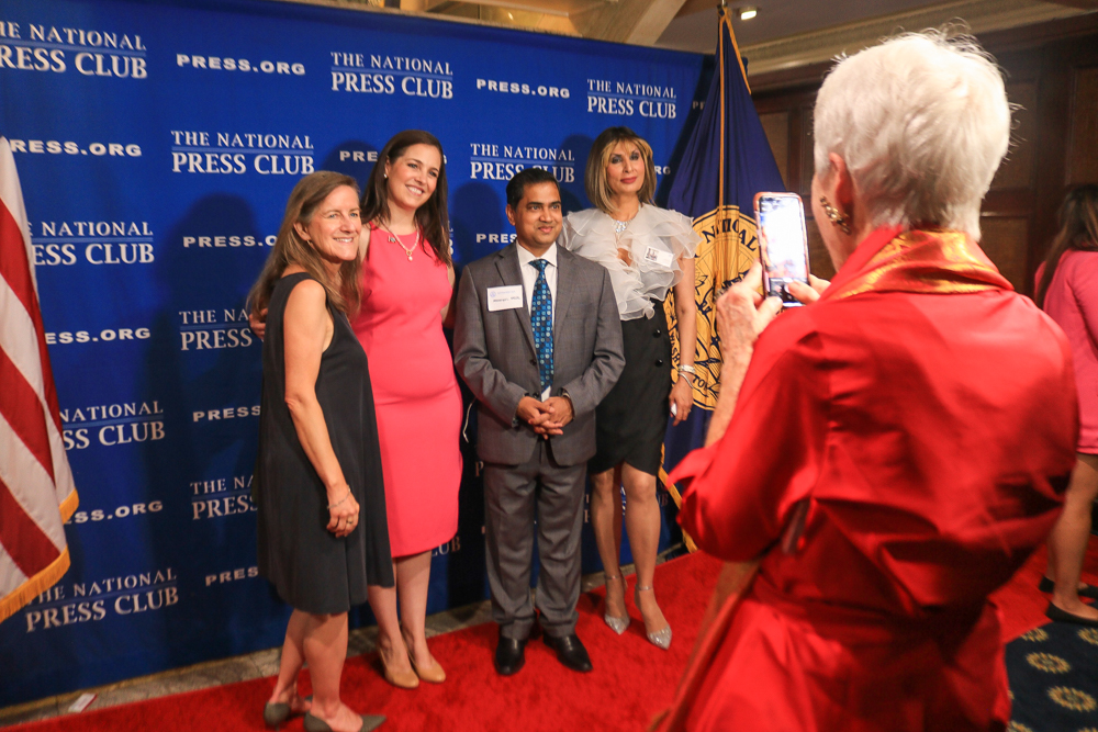 The National Press Club hosts press attaché mixer