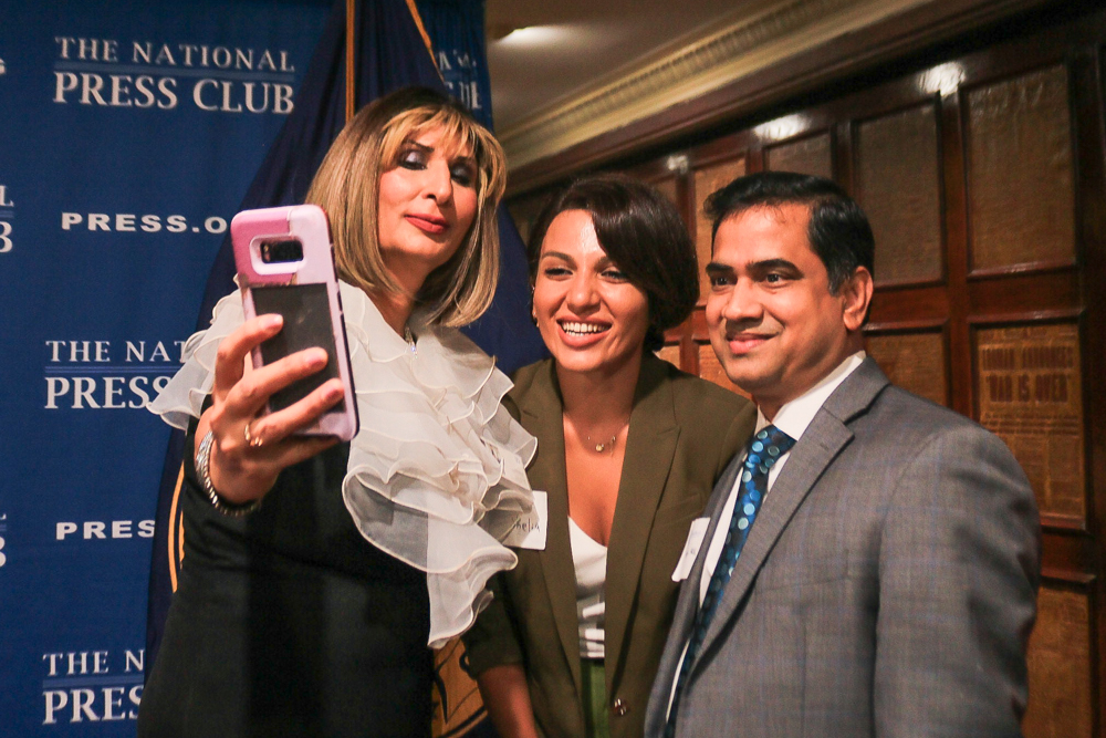 The National Press Club hosts press attaché mixer