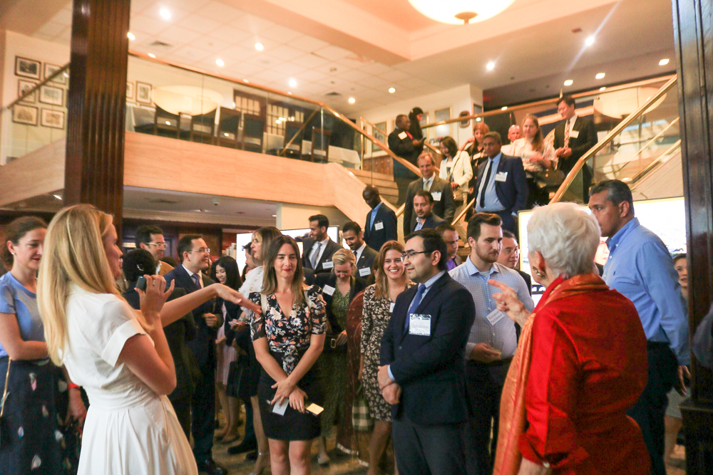 The National Press Club hosts press attaché mixer