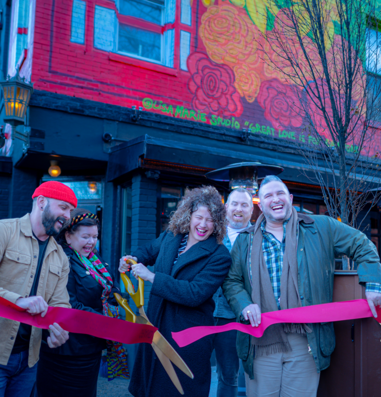 UK ambassador inaugurates bright, bold mural trumpeting inclusivity
