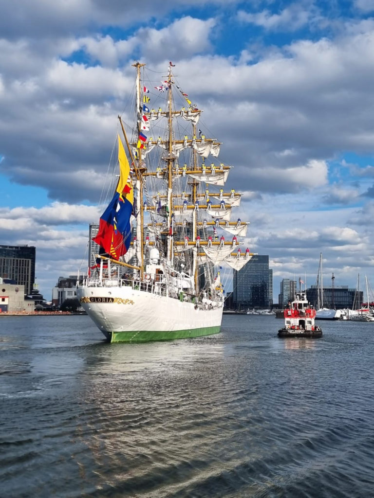 Colombian music in New Orleans, tall ship in Baltimore