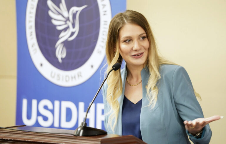 USIDHR founder Isabelle Vladoiu promotes diplomacy, human rights