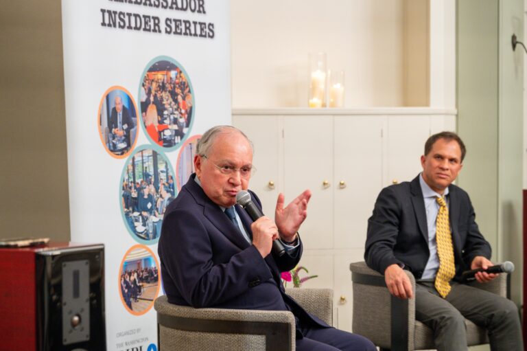 At AIS, Philippine Ambassador José Romualdez details Chinese threats