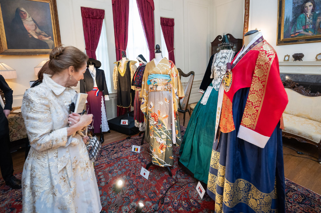 Danish Princess Marie is honored guest at ‘Fashioning Peace’ exhibit